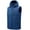 Blue, variant on Busydd Men's Outerwear Vests Sleeveless Solid Color Puffer Vest Casual Lightweight Warm Winter Vest Trendy Oversized Zipper Puffy Vest Plus Size Vest Jacket with Pockets M-6XL