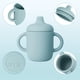 thumbnail image 3 of Taza de aprendizaje para bebés, taza de aprendizaje para bebés de 150 ml, pipeta ASSE de silicona para bebés, con tapa y pipeta, adecuada para bebés, 3 of 7