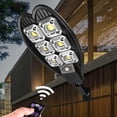 thumbnail image 4 of Wosthever Luz de calle solar ABS Control remoto Detección de movimiento recargable IP65 Lámpara de repuesto impermeable para exteriores Iluminación y accesorios Wosthever HA073711-00, 4 of 6