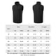 thumbnail image 2 of Chaleco Chaleco térmico cálido para hombre con cierre de cremallera de larga duración de 10 horas para acampar (negro XXXXL) Kuymtek Negro T 24 para Hombre, 2 of 9