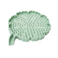thumbnail image 2 of Jabonera de silicona con escurridor, soporte para jabón, plato portátil de fácil limpieza Verde claro, 2 of 9
