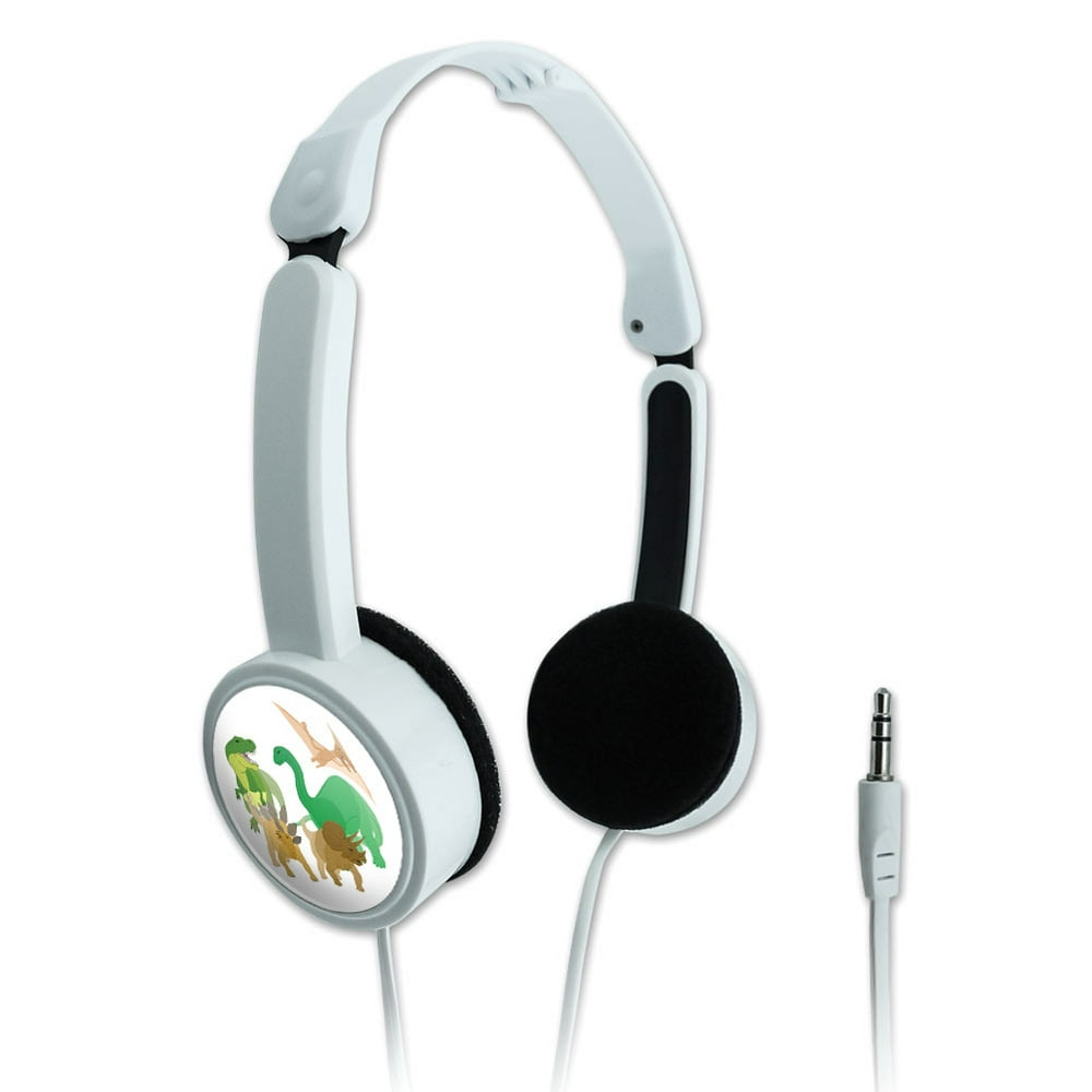 Dinosaurs Novelty Travel Portable OnEar Foldable Headphones Walmart