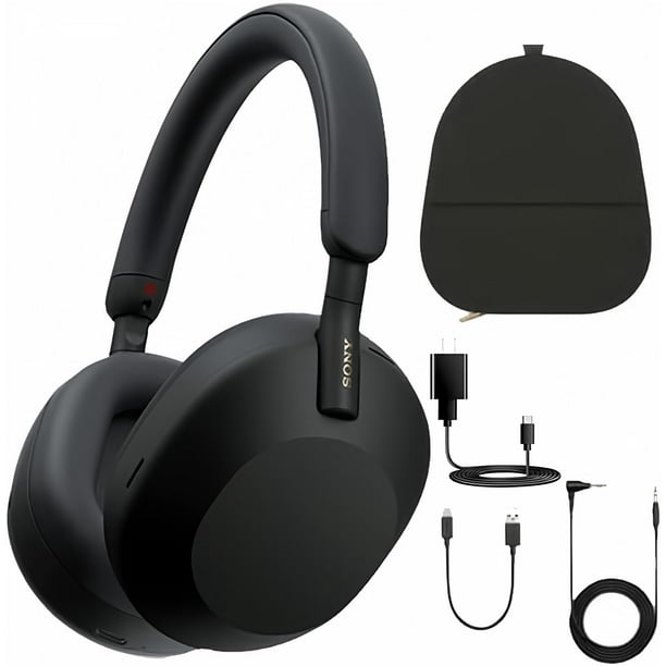 Reacondicionado Auriculares supraaurales inalámbricos Sony WH-1000XM5 Black Renewed