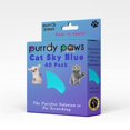 thumbnail image 1 of Purrdy Paws 40 Pack Soft Nail Caps for Cat Claws Sky Blue Small, 1 of 4