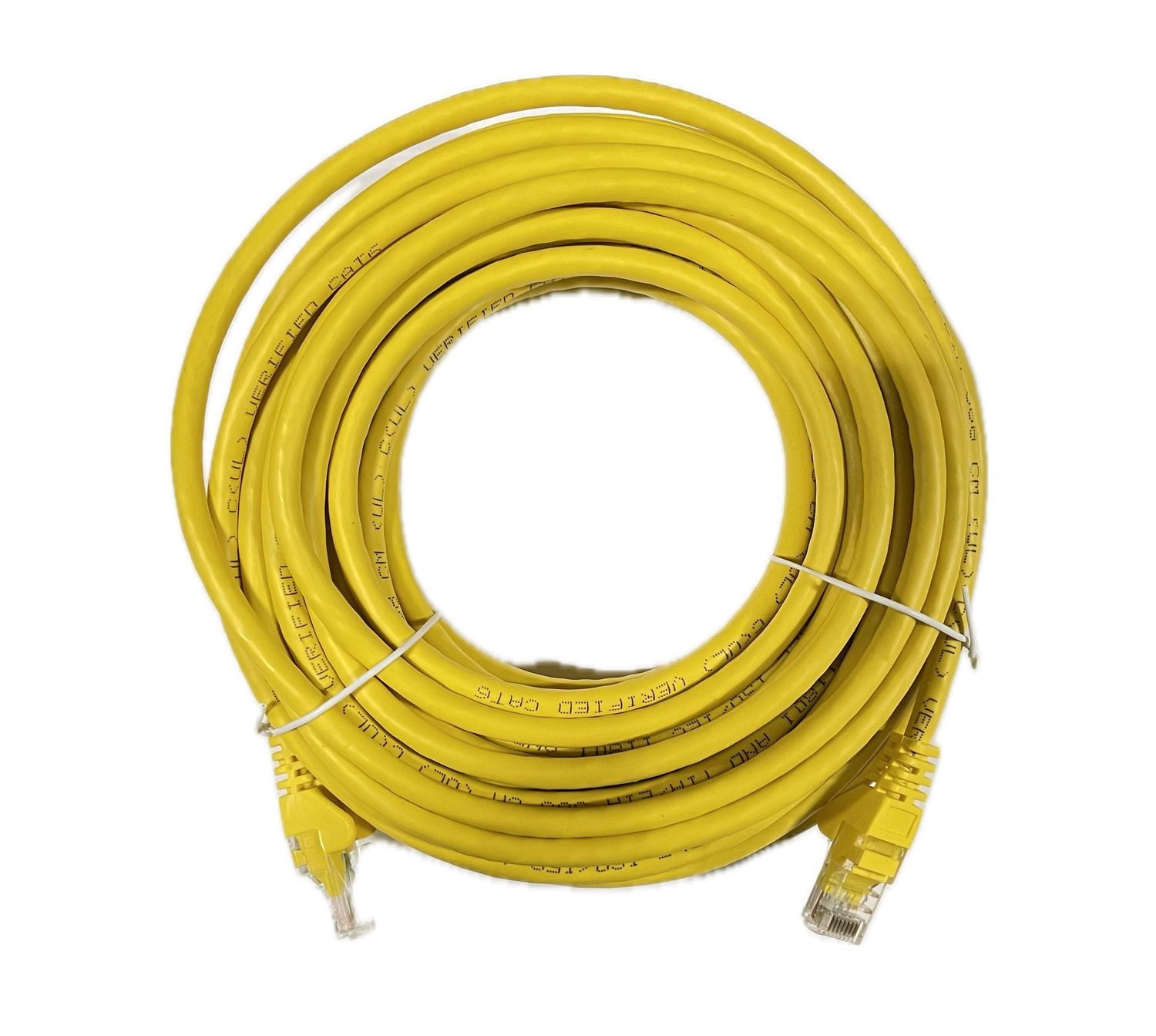 BlueDiamond Ethernet Cat6 Patch Cable CSA & UL approved - 50ft, Yellow