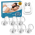 thumbnail image 1 of Dispositivo antirronquidos con clip nasal, dispositivo antirronquidos con clip nasal magnético, mini dispositivo antirronquidos, caja de 6, 1 of 3