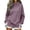 Light Purple -BS51, variant on Dwellite Women's Oversized Sweatshirts Turtleneck Fleece Pullover Tops Long Sleeve Loose Fall Fashion Shirts Pink M