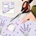 thumbnail image 7 of Coolnut Faucet Mat for Kitchen Sink Blooming Lavender 2 PC Bathroom Faucet Water Catcher Mat Kitchen Sink Mat Machine Washable Kitchen Sink Accessories 14x5 in, 7 of 7