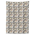 thumbnail image 3 of Ambesonne Dog Lover Tablecloth Rectangular Table Cover, Types of Dog Faces Heads, 52"x70", Multicolor, 3 of 4