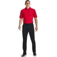 thumbnail image 3 of Polo de golf Under Armour Tech para hombre, color rojo y grafito, talla XL, 3 of 5