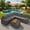 6PCS Gray, variant on 7-Piece Outdoor Patio Furniture Set, PE Rattan Sectional Sofa for 6 with Tempered Glass Table & Waterproof Cushions, All-Weather Conversation Set for Garden - Beige