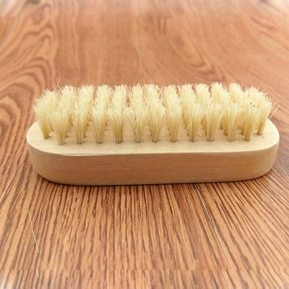 Dengmore Wooden Nail Brush For Manicure & Pedicure Scrubbing Cleaning Bristles Both Sides