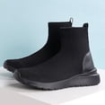 thumbnail image 3 of Akiihool Womens Winter Boots Womens Slip on Ankle Boots Classic Ultra Snow Platform Anti-Slip Boot for Outdoor (Black,6.5), 3 of 5