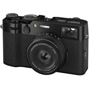 Fujifilm X100VI 40.2 MP Mirrorless Camera with Fixed 23mmF2 Lens (APS-C X-Trans CMOS 5 Sensor, X-Processor 5, Hybrid Viewfinder, LCD Tilt Touchscreen, Face Detection AF, 20 Film Simulations - Black
