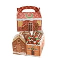 thumbnail image 6 of Christmas Cookie Boxes Candy Treat Cardboard Cookie Boxes School Classroom Party Favor Supplies, 6 of 8