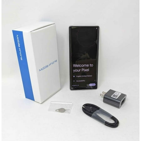 Grade B Google Pixel 6 Pro 5G 256GB G8VOU Unlocked 6.71 in 12GB RAM Phone Cloudy White