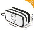 thumbnail image 4 of FORMRS Pencil Case with 3 Compartments Zipper Pouch, Elementary School Level and up, Cute Chubby Cat, 4 of 8