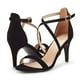 thumbnail image 2 of DREAM PAIRS Dolce Fashion Stilettos - Sandalias de tacón con punta abierta para mujer, 2 of 5