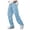 Blue, variant on Men's Elastic Waist Work Pants - Polyester, Soft Fabric, Spring/Autumn Casual