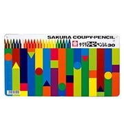 Sakura Color Products Coupy Pencil 30 colors in a can case FY30