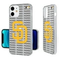 thumbnail image 6 of San Diego Padres Text Backdrop Clear iPhone Case, 6 of 7