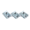 thumbnail image 4 of unbranded 75Pack U Nut Fasteners Manganese Steel Body Clips Automotive for Car Maintenance, 4 of 5