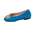 thumbnail image 1 of Wensltd Chaussures Décontractées de Mode à Bouche Peu Profonde pour Femmes, Couleur Unie, Bout Rond, Ballerines pour Femmes, Printemps Automne, 1 of 7