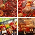 thumbnail image 4 of Joernso Round Stainless Steel BBQ Grill Roast Mesh Net Non-stick Barbecue Baking Pan, 4 of 4