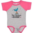 thumbnail image 3 of Inktastic Mermaid 1st Birthday 1 Year Old Girls Baby Bodysuit, 3 of 5