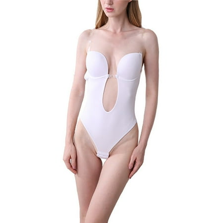 

Underwear Instant Shaping Elastic Fabric Seamless Deep V Underwear Adjustable Backless Bra Silicone Adhesive Tape Unique Design No.12