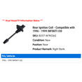 thumbnail image 2 of Rear Ignition Coil - Compatible with 1996 - 1999 INFINITI I30 1997 1998, 2 of 2