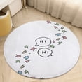 thumbnail image 6 of Heartstopper Greeting Round Carpet Circle Rug Outdoor Patio Area Rug Washable Large Area Rugs Hallway Room Decor Fitness Mats, 6 of 8