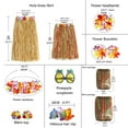 thumbnail image 2 of Accesorios De Falda De Hierba Hawaiana, Decoración De Vestido, Suministros Para Fiestas, Vestido De Baile, Disfraz De Moda Para Mujer, Kit De Accesorios, Accesorio De Ropa Monstrate AP007833-05, 2 of 6