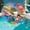 Style A 120x84x80cm, variant on Inflatable Water Wheel Pool Floats, Inflatable Roller Float Water Floats Water Toy Pool Toy for Swimming Pool, Yard, Grass Playing, Kids, Pond, A 120x84x80cm