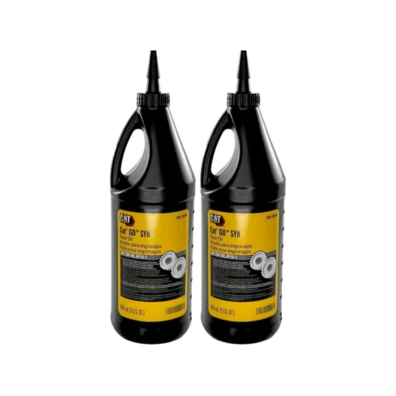 Cat 562-9506 GO Synthetic 75W-140 Gear Oil | 1 qt. Bottle (Pack of 2)