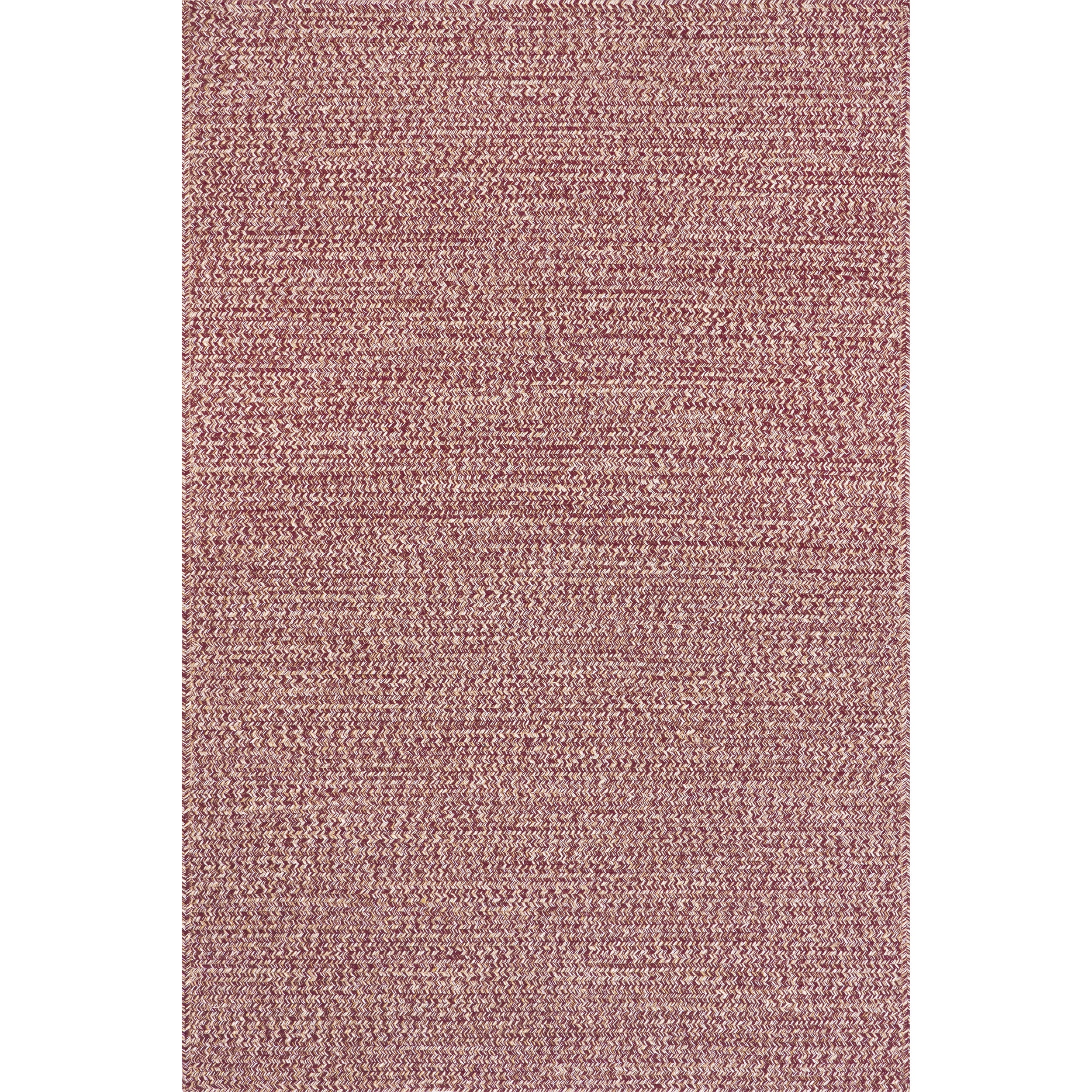 nuLOOM Elvira Casual  Braided Cotton Area Rug, 8' x 10', Wine
