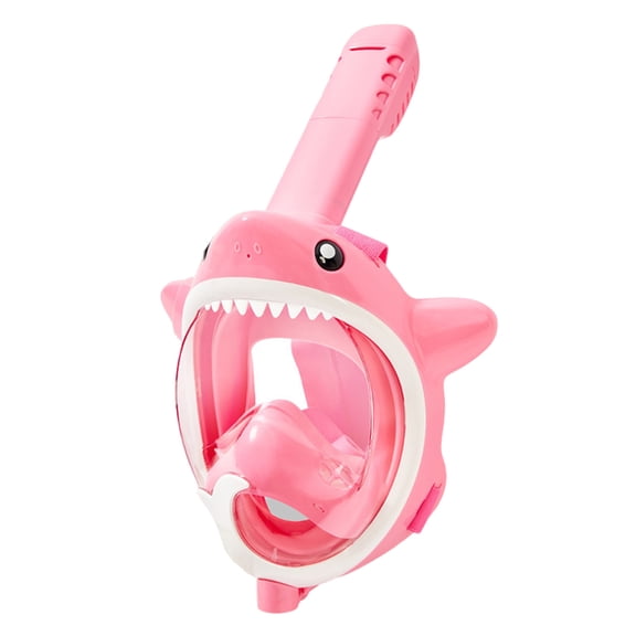 Children Kids Snorkeling Mask with Panoramic 180 Degree View Foldable Dry Full Face Snorkels Mask Snorkeling Mask
