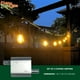 thumbnail image 4 of Juego de 2 abrazaderas de acero con forma de bucle Belle Luci de Holiday Bright Lights para alambre de 2,5 a 3,2 mm, herrajes resistentes para colgar luces en exteriores, 4 of 6