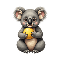 thumbnail image 5 of cartoon Koala theme Stickers, Waterproof Koala theme Sticker for Water Bottle Laptop Phone Cases Planner Skateboard Luggage Helmet Party Favor Decor, Ideal for Adults Teens Teacher Rewards, 5 of 9