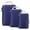 Navy, variant on Packing Cubes - 3 PCS Expandable Travel Bags Organizer for Luggage - Storage Cubes for Clothes Organization - Space Saving Compression Packing Cubes - Set of 3 for Travel Accessories Storage