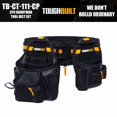 thumbnail image 1 of TB-CT-111-CP 3PC Handyman Tool Belt Set Tools Packaging Bag TB-CT-111-CP, 1 of 6