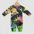 thumbnail image 4 of Splatoon Baby Long Sleeve Footless, Infant Playsuit Romper Jumpsuits for Boys Girls, 4 of 8