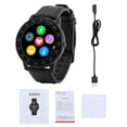 thumbnail image 2 of Reloj Inteligente SUNROAD JK102 con Monitoreo de Salud - Pantalla Táctil a Color, Resistente al Agua IPX8, Batería de Larga Duración y Notificaciones Bluetooth - Negro o Café, 2 of 6
