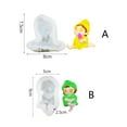 thumbnail image 4 of 3D Beautiful Girl Fondant Mold Biscuit Mold DIY Cartoon Press Baking Mold, 4 of 7