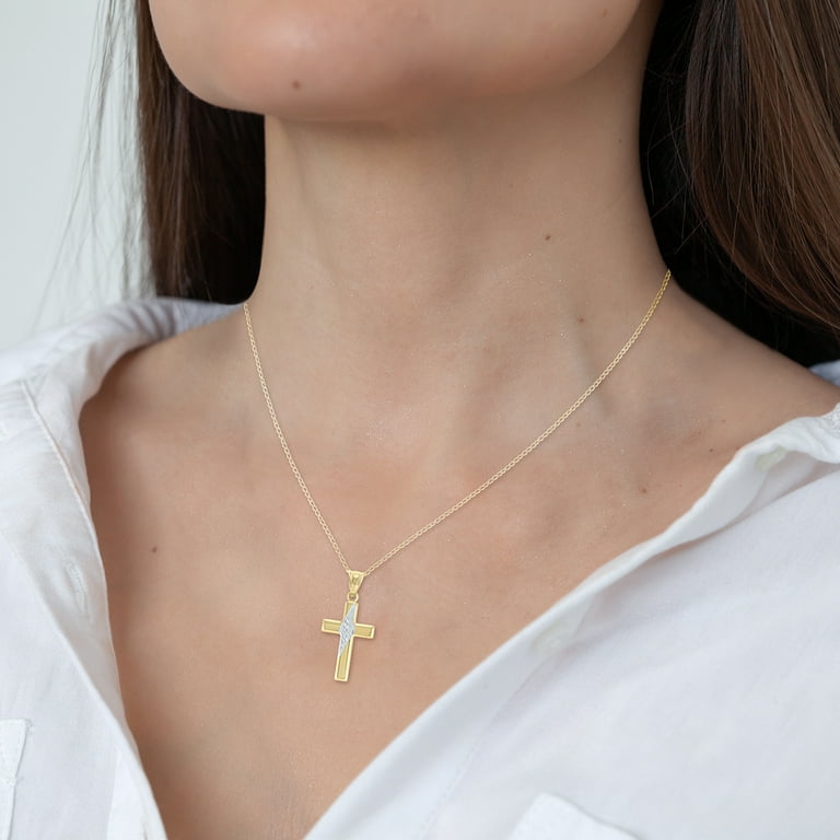 Cross necklace hot sale walmart womens