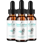 ZenCortex Healthy Ear Support Supplement – Zen Cortex Capsules Ear Ringing Relief, ZenCortex for Hearing Support, 3 Pack, 3 Month Supply