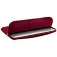 thumbnail image 3 of RAINYEAR Laptop Sleeve Compatible with 13.3 Inch MacBook Air Pro 2020 2021 New M1 A2337 A2338 A1932 A1989 A2159 A2179 A2251 A2289 Case Front Pocket Cover Carrying Bag with Accessories Pouch(Red), 3 of 7