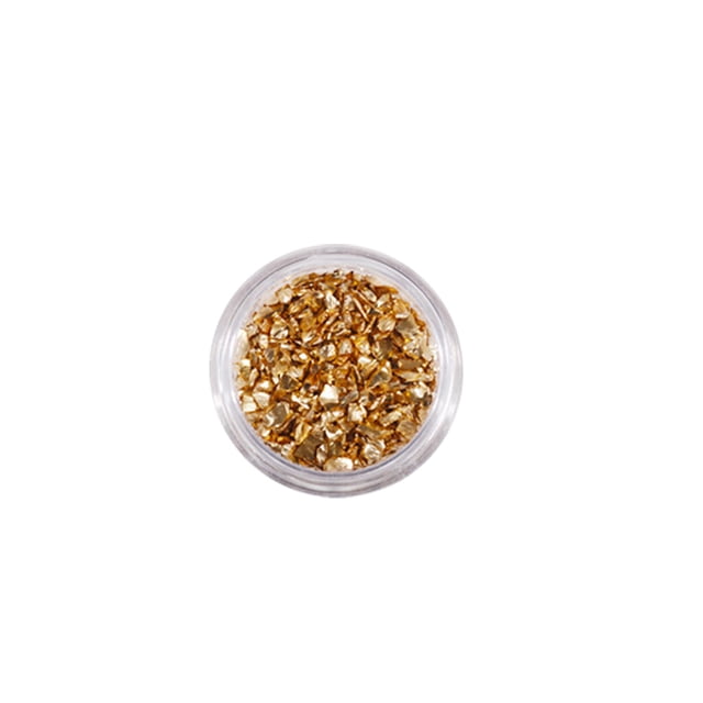 Arte De Uñas Qarigey Piedras De Cristal Triturado Oro 19 Tipos De Vidrios Rotos