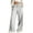 Gray, variant on ZZwxWA Wide Leg Sweatpants Women Low Waisted Drawstring Straight Pants Ladies Oversized Baggy Lounge Trousers with Pockets
