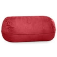 thumbnail image 6 of Jaxx 7 Foot Giant Bean Bag Sofa, Cinnabar, 6 of 7